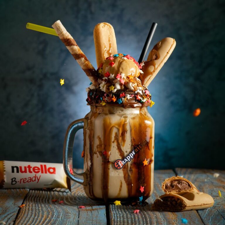 nutella frappe
