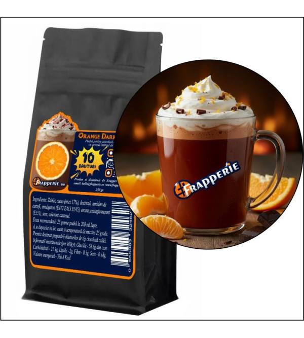 PUDRA ORANGE DARK CHOCOLATE 250g