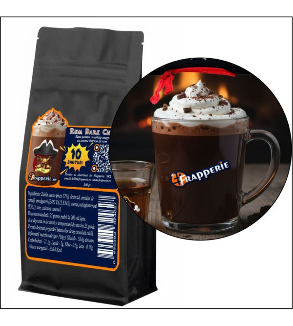 PUDRA RUM DARK CHOCOLATE 250g