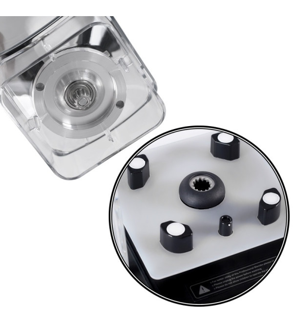 BLENDER PROFESIONAL CU PROTECTIE FONICA, 1500W, 2L, MX-6000M