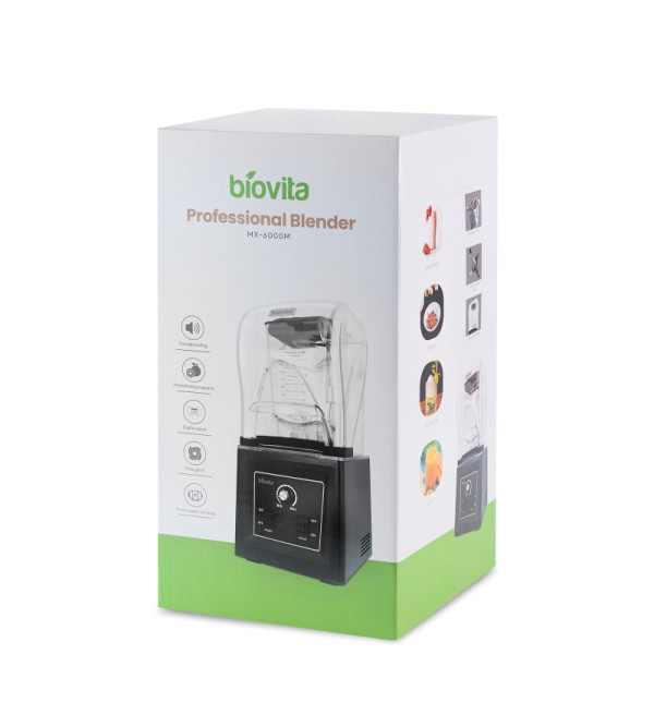 BLENDER PROFESIONAL CU PROTECTIE FONICA, 1500W, 2L, MX-6000M